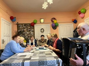 Літаратурна-музычная кампазіцыя “З любоўю да роднай мовы”.